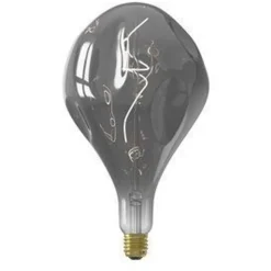 Calex XXL ORGANIC EVO LED LAMP 220-240V 6W 90LM E27 PS165 TITANIUM 1800K DIMBAAR (2101001700) New