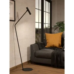 Eglo ALMUDAINA Staande lampen staal zwart H: 1570 mm Outlet