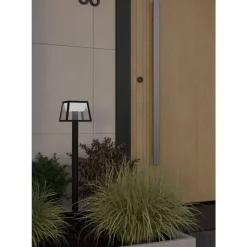 Eglo ALTILIA zonne-energiearmatuur Kunststof zwart / Kunststof wit H: 1060 mm Best