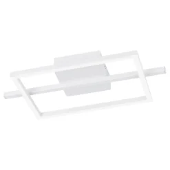 Eglo AMANDOLO Plafondarmaturen aluminium, staal wit / Kunststof wit H: 65 mm Discount