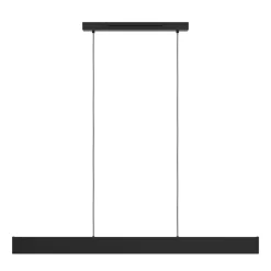 Eglo ANDREAS-Z hanglamp staal zwart / Kunststof wit H: 1100 mm Best