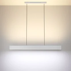 Eglo ANDREAS-Z hanglamp staal grijs / Kunststof wit H: 1100 mm Sale