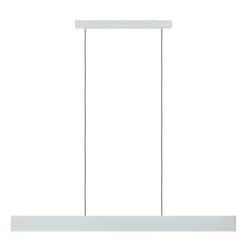 Eglo ANDREAS-Z hanglamp staal grijs / Kunststof wit H: 1100 mm Sale