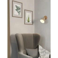 Eglo ARRECIFE spot staal bruin, nikkel-mat / staal zand H: 235 mm | Ø 145 mm