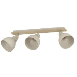 Eglo BALKSPOT/3 E27 ARRECIFE ZAND/HOUT Clearance