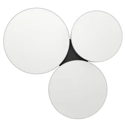 Eglo BARBANO-Z Plafondarmaturen staal zwart / textiel, kunststof grijs, wit H: 90 mm New