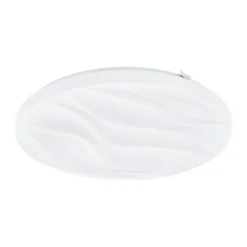 Eglo BENARIBA Wand-/plafondlamp staal wit / Kunststof wit H: 65 mm | Ø 330 mm Online
