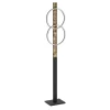 Eglo BOYAL Staande lampen staal, hout zwart, bruin, landelijk / Kunststof wit H: 1500 mm Online