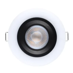 Eglo CALONGE inbouwarmatuur Kunststof zwart, wit Ø 100 mm New