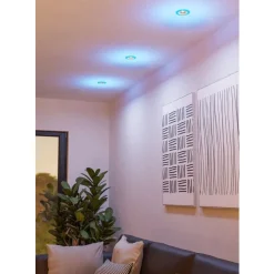 Eglo CALONGE RGB inbouwarmatuur Kunststof wit H: 32 mm | Ø 98 mm Clearance