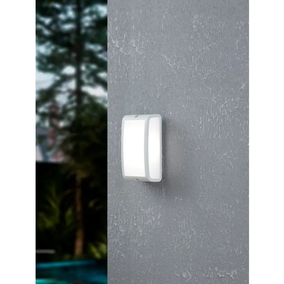 Eglo CAMARDA Wandlamp aluminium wit / Kunststof wit H: 110 mm Online