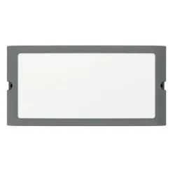 Eglo CAMARDA Wandlamp aluminium antraciet / Kunststof wit H: 110 mm Outlet