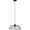 Eglo CARLTON 2 hanglamp staal zwart H: 1100 mm | Ø 455 mm Outlet