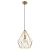 Eglo CARLTON hanglamp staal koperkleuren H: 1100 mm | Ø 310 mm