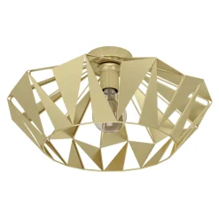 Eglo CARLTON Plafondarmaturen staal goudkleuren H: 235 mm | Ø 470 mm Hot