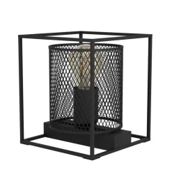 Eglo CATTERICK Tafellampen staal zwart H: 190 mm Clearance