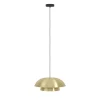 Eglo CENCIARA hanglamp staal zwart / staal geborsteld messing, goud H: 1100 mm | Ø 400 mm Clearance