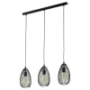Eglo CLEVEDON hanglamp staal zwart H: 1100 mm Online
