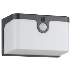 Eglo CROARA zonne-energiearmatuur Kunststof antraciet / Kunststof wit H: 110 mm New