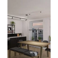 Eglo EASYT SPOT TUBE spot Kunststof zwart H: 140 mm | Ø 55 mm Online