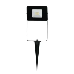 Eglo FAEDO 4 Grondpin aluminium zwart / Glas helder H: 310 mm New