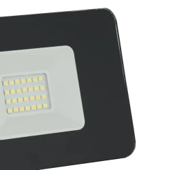 Eglo FAEDO 3 Wandlamp aluminium zwart / Glas helder H: 95 mm Outlet