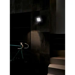 Eglo FAEDO 3 Wandlamp aluminium zwart / Glas helder H: 200 mm