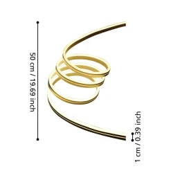 Eglo FLATNEON Z lichtstrip/-staaf Kunststof wit H: 8 mm Best