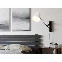 Eglo FORCADET Wandlamp staal zwart, grijs H: 405 mm Best