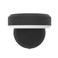 Eglo FORNACI Wandlamp staal zwart / Kunststof wit H: 135 mm Outlet