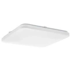 Eglo FRANIA Wand-/plafondlamp staal wit / Kunststof wit H: 70 mm Online