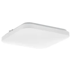 Eglo FRANIA Wand-/plafondlamp staal wit / Kunststof wit H: 70 mm Online