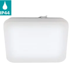 Eglo FRANIA Wand-/plafondlamp staal wit / Kunststof wit H: 70 mm Hot