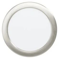Eglo FUEVA 5 inbouwarmatuur staal nikkel-mat / Kunststof wit Ø 166 mm Clearance