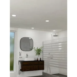 Eglo FUEVA 5 inbouwarmatuur staal wit / Kunststof wit Ø 166 mm Discount