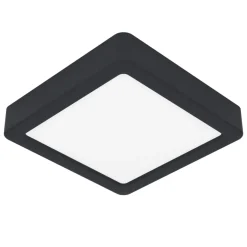 Eglo FUEVA 5 opbouwarmatuur staal zwart / Kunststof wit H: 28 mm Best