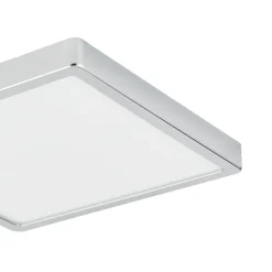 Eglo FUEVA 5 opbouwarmatuur staal chroom / Kunststof wit H: 30 mm Hot