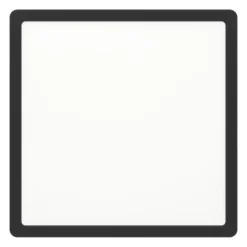 Eglo FUEVA 5 opbouwarmatuur staal zwart / Kunststof wit H: 28 mm Hot