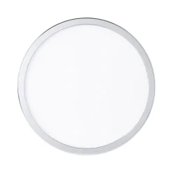 Eglo FUEVA 5 opbouwarmatuur staal chroom / Kunststof wit H: 28 mm | Ø 285 mm Online