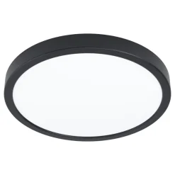 Eglo FUEVA 5 opbouwarmatuur staal zwart / Kunststof wit H: 28 mm | Ø 285 mm Online