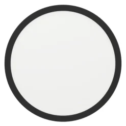 Eglo FUEVA 5 opbouwarmatuur staal zwart / Kunststof wit H: 28 mm | Ø 285 mm Outlet