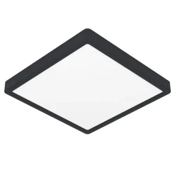 Eglo FUEVA 6 Plafondarmaturen Kunststof zwart / Kunststof wit H: 25 mm Hot