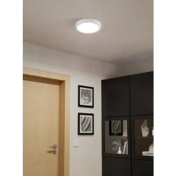 Eglo FUEVA 6 Plafondarmaturen Kunststof wit / Kunststof wit H: 25 mm | Ø 211 mm Discount