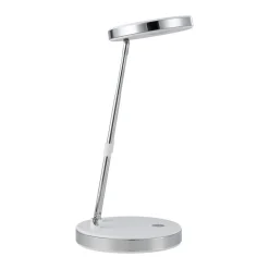 Eglo GEXO Tafellampen kunststof, staal wit, chroom H: 320 mm | Ø 125 mm Sale