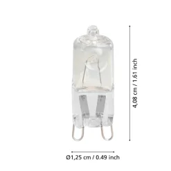 Eglo HALG9 Lichtbron / Glas helder Ø 13 mm Outlet