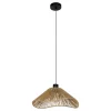 Eglo LAVISTER hanglamp staal zwart / papier natuur H: 1100 mm | Ø 390 mm Hot