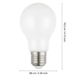 Eglo LEDE27 Lichtbron / Glas opaal Ø 60 mm Discount