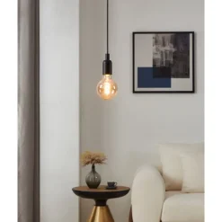 Eglo LEDE27 Lichtbron / Glas amber Ø 95 mm Best