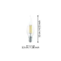 Eglo LEDE14 Lichtbron / Glas helder Ø 35 mm Sale