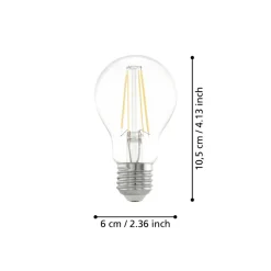 Eglo LEDE27 Lichtbron / Glas helder Ø 60 mm New